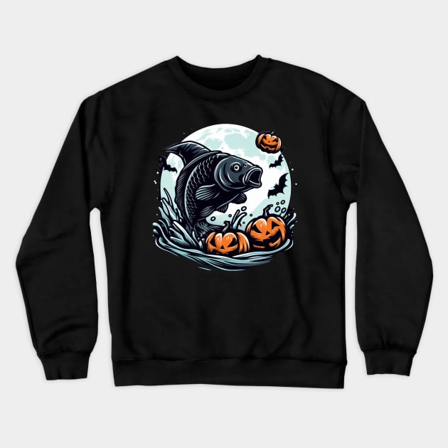 Witch Carp Crewneck Sweatshirt by True Angler